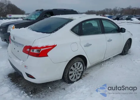 2016 Nissan Sentra Fe+ S/S/Sl/Sr/Sv z USA, uszkodzony, nr VIN 3N1AB7APXGY306516